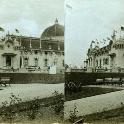Worlds Fair 1905 - Portland, Oregon - Agriculture Palace - aka "Lewis and Clark Fair"