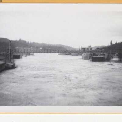 1922 Flood - Oregon City Bridge