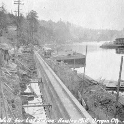Hawley Pulp and Paper Mill, October 4, 1923.: Copyright: Clackamas County Historical Society; Origsize: 2X3; Origformat: Print-Photographic
