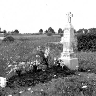 Oregon City 1950 - Catholic Cemetery - Nora Hanifin Grave
