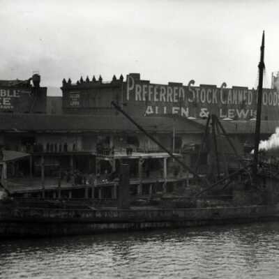 Portland Harbor, Early 1930s.: Copyright: None; Origsize: 5" x 7"; Origformat: Print-Photographic