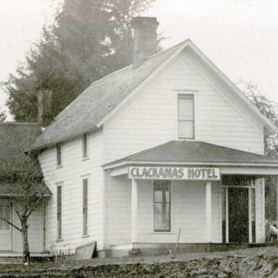 Clackamas Hotel, 1910.