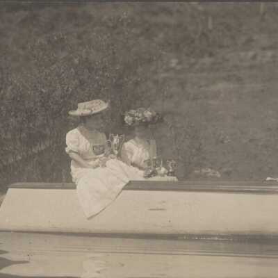 Women in a boat