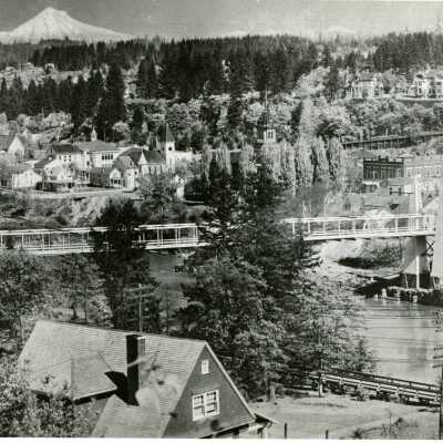 Mt. Hood Over Oregon City