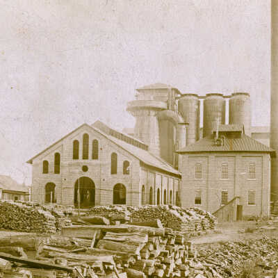 Lake Oswego Iron and Steel works.