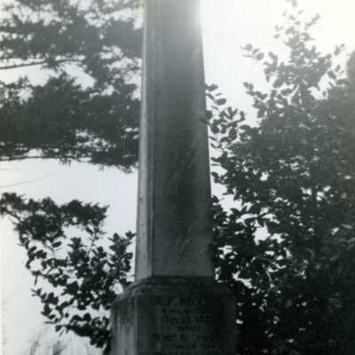 Hedges Family Grave Marker (Side 1 Comprehensive)