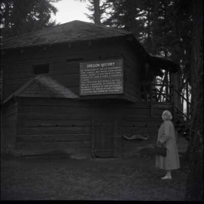 Block House from Grand Ronde Indian Agency, #1.