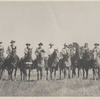 Oregon City Territorial Days - 1940s - Riders