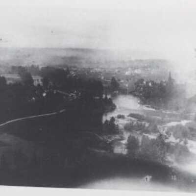 Gladstone - Park Place from the bluff 1909