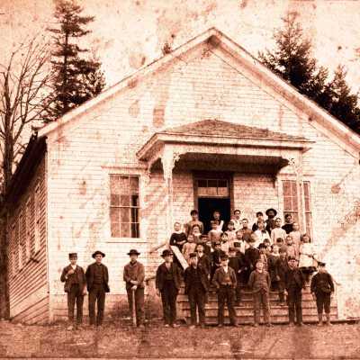 Willsburg School Students - 1886 - Sellwood, Oregon