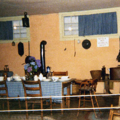 Molalla Historical Society Furnished Kitchen, 1978
