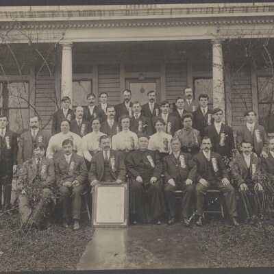 Monsignor Hillabrand and St. John's Church 1951