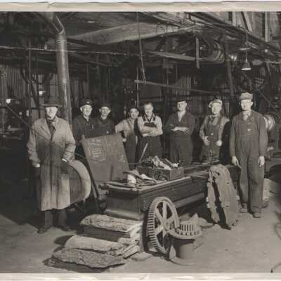 Inside Oregon City Foundry