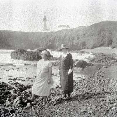 Two Women at Beach.
