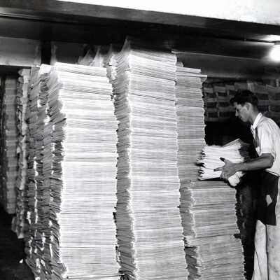 Newspaper Stacking