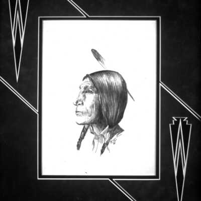 Profile of Native American. 1995-1996.