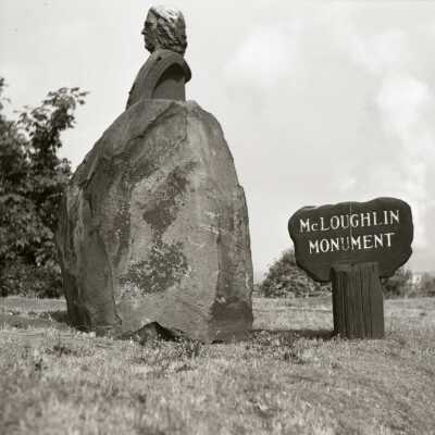 McLoughlin Bust in Oregon City