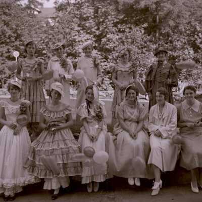 Group Photograph - group of Ladies in party dress