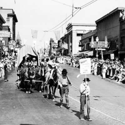 Oregon City Territorial Days Parade 1937 - Main Street