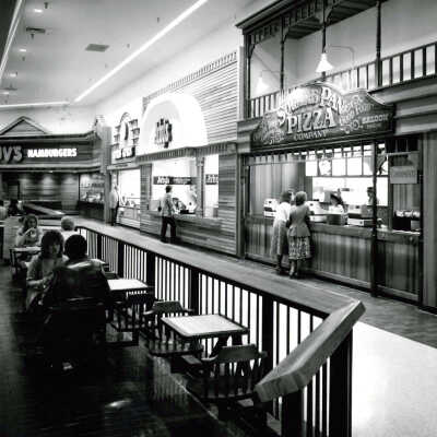Food Court, Clackamas Town Center. .