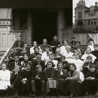 Barclay School Students 1902