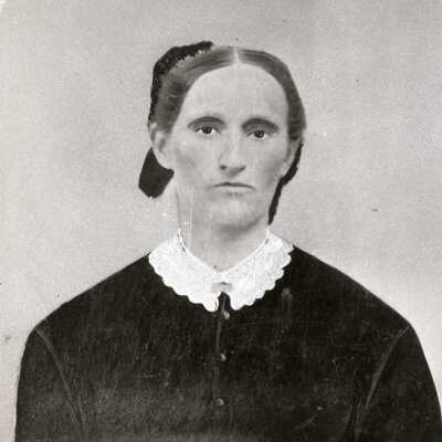 Mary Ann Adam Whitley (Wedding Photo).