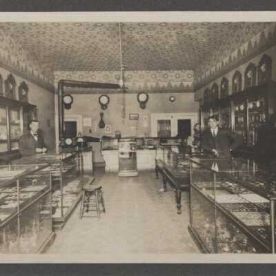 Wm. Gardner Jewelry Store 1908 - Oregon City