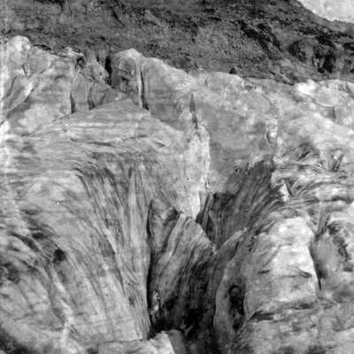 Mt. Hood Glacier Crevasse, 1880.