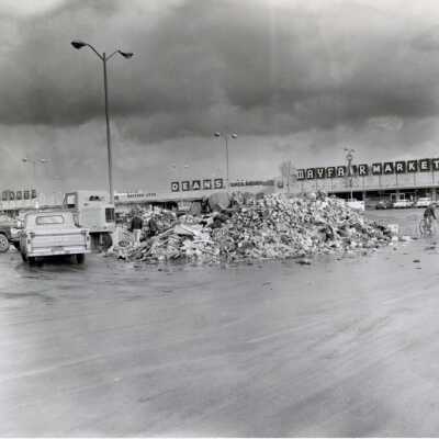1964 Flood - Oregon City Shopping Center