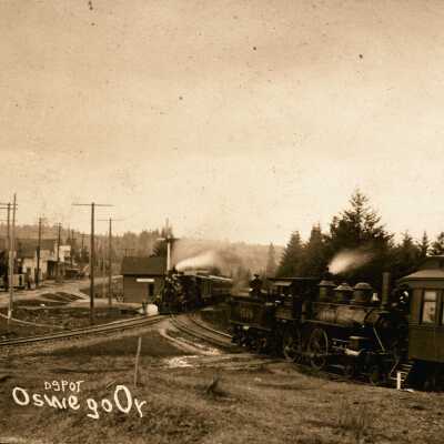 Train Depot at State Street in Oswego