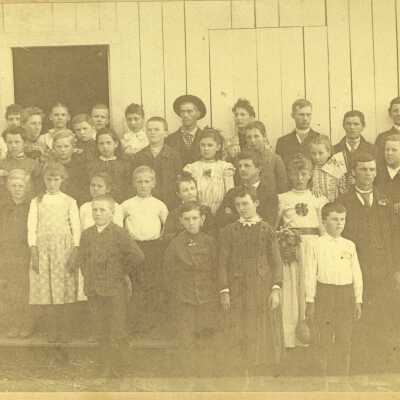 New Era School Students - (Brown's School) - 1891