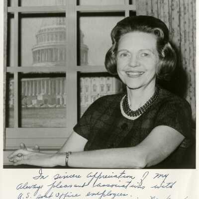 Maurine Newberger, U.S. Senator.