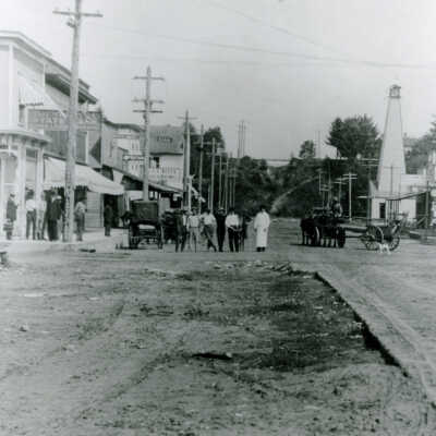 Estacada, Oregon, 1906.: Copyright: Clackamas County Historical Society; Origsize: 4" x 6"; Origformat: Print-Photographic