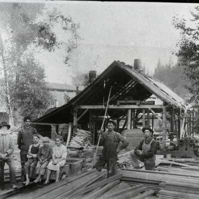Mumpower Sawmill 1910 - Carver, Oregon