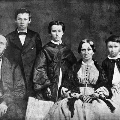 Rev. George H. Atkinson and Family 1855