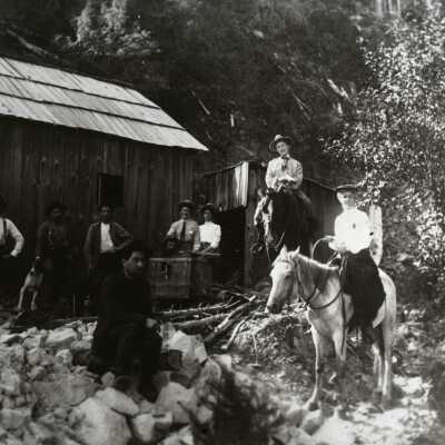 Cheney Creek Mine near Welches and Mt. Hood