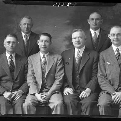 Photo of Oregon City, Oregon School Board - May 1930