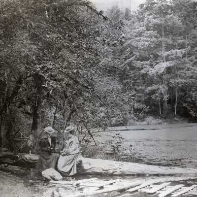 Chautauqua Park Lake, Gladstone, 1897