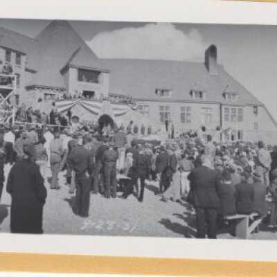 Timberline Lodge Dedication by President F.D. Roosevelt - 1937 Mount Hood, Oregon