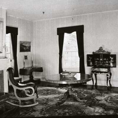 McLoughlin House Downstairs Parlor (Showing Fireplace)