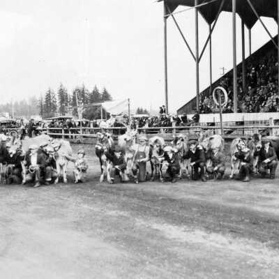 Oregon City Territorial Days ca. 1920 - Kelly Field (Verify event and date - not Territorial Days)
