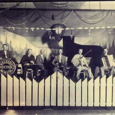 Walker's Old Time Orchestra with Marcellus Martin on accordian.