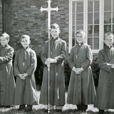 Episcopal Church c. 1960s - Altar Boys