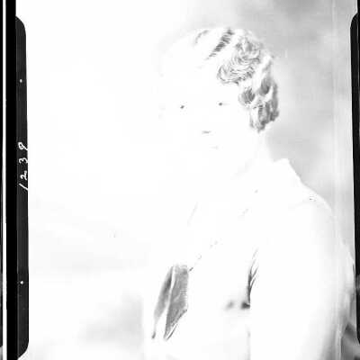 Photograph of a Woman for A.J. Brophy - November 1929 - Negative