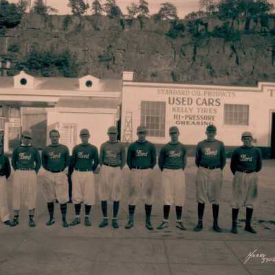 Taylor Motor Company Baseball Team Photograph - August 1931
