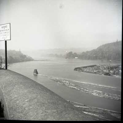 Willamette Falls 1959 - View #2