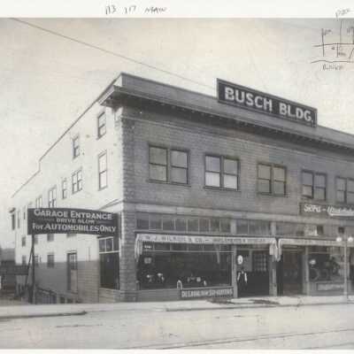 Busch Building 1913 - 11th (12th?) and Main, Oregon City