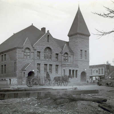 First Baptist Church, Spokane, Washington: Copyright: None; Origsize: 4" x 6"; Origformat: Print-Photographic