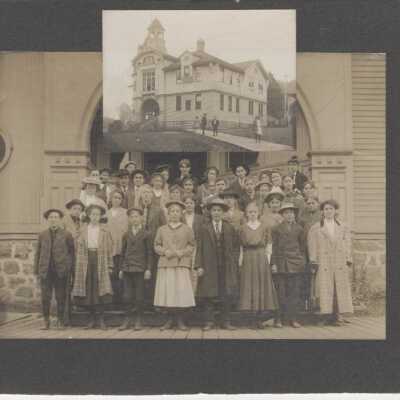 Barclay School Students 1907 - 9th Grade - Oregon City