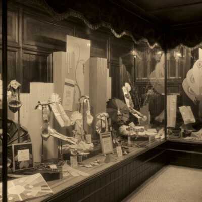 Joe Schwartz Store Window Display - May 1933
